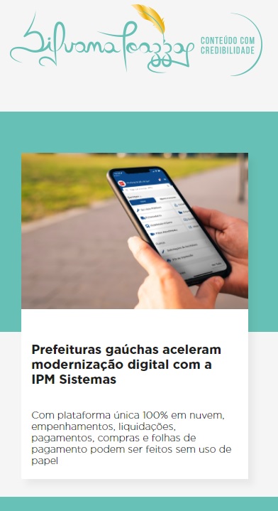 Silvana Toazza: Prefeituras gaúchas aceleram modernização digital com a IPM Sistemas