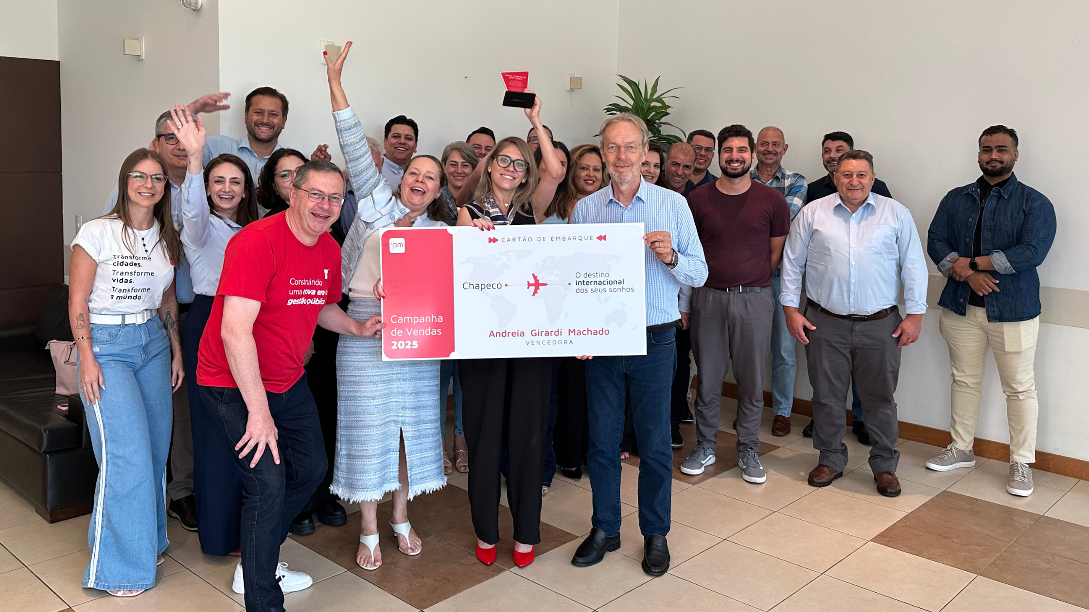 Executiva de vendas da IPM contribuiu para trabalho de expansão da empresa